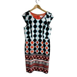 Signature by Robbie Bee shift dress sz 10